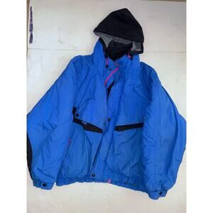 Vintage Pacific Trail weatherproof XL jacket blue hoodie